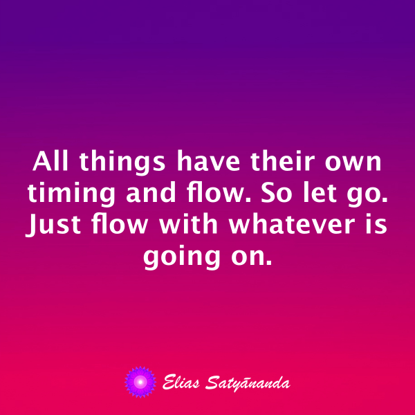 Just flow